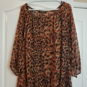 Plus size blouse